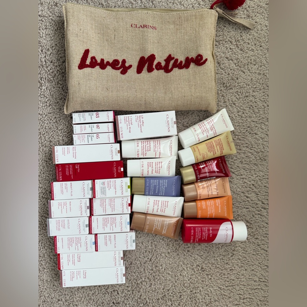 Brand New Clarins Beauty Collection